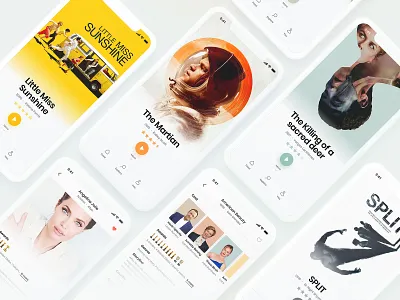 Movie Explorer š„ app film minimal minimalistic movie movie app ui