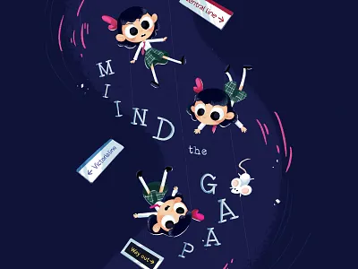 Down The Tube alice fall gap hole london mouse rabbit tube underground wonderland