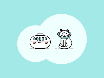 Veterinary & Pet Care Bicolor V2 bicolor consultation filled outline icons illustration insecticide pet care pet vaccination prescription vet vet business vet sign veterinarian veterinary