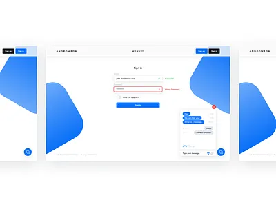 sign in / sign up ui/ux design 100 day challenge chat chat box header navigation sign in sign up ui uidesign uix uixdesign ux uxdesign