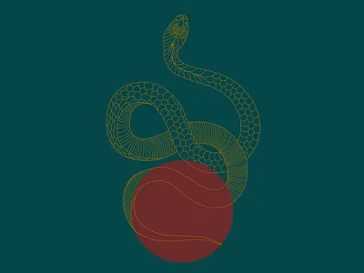 Snake illustration snake snek