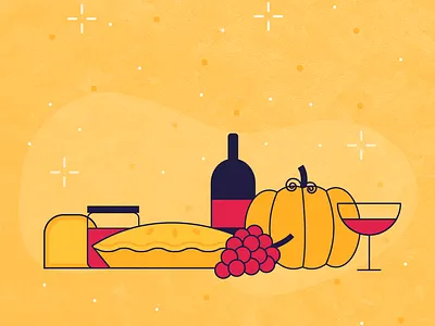 Thanksgiving Illustration design graphic illustration illustration design