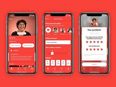 Cleanzy 2.0 - Gürcü 💖 (known as Mutlubiev in Turkey) app blur cleaner cleaning design order profile review service stars