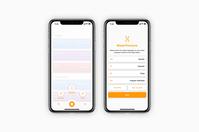 Amazon Private Brand - Choice App Manual Data Entry animation bar blood diabetes glucose health heart medical pressure pulse rate sugar tab