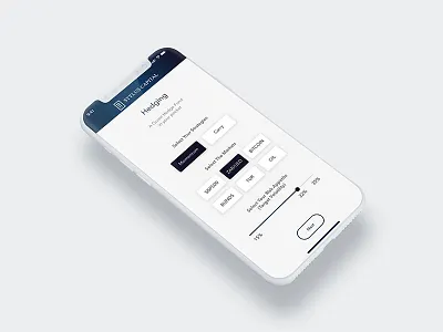 Light Version - Cryptocurrency App 2018 bitcoins clean cryptocurrency deepblue finance investment minimal app white