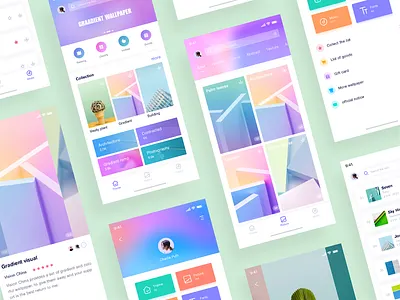 Theme app ui ux 应用 设计