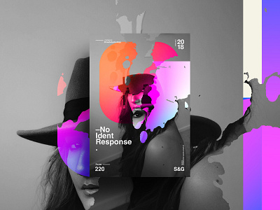 –No Ident Response. branding color design freelance gradient illustration illustrator photoshop poster