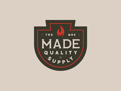 MADE Outdoor Supply I badge buffalo ny camping crest logo outdoors