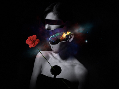 Disintegration I art dark fantasy photomanipulation surreal taiwan