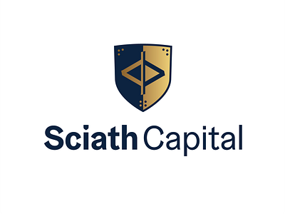 Sciath Capital Logo branding design logo typography