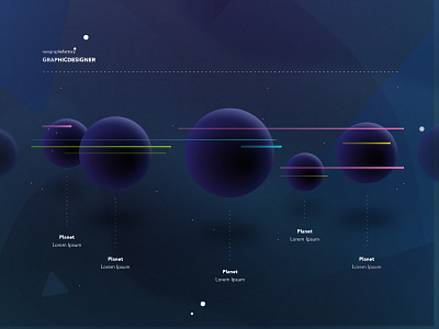 Molecular Space atom atomic design galaxy gradient illustration molecular night space vector