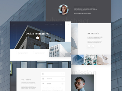 Architecture Firm UI Design architecture architecture website clean web design design design website minimal design minimal web design product page ui design ux design web design