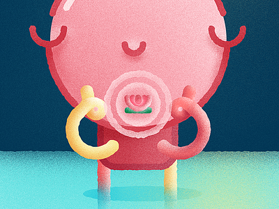 Cosmic Lotus 1/3 character design drawing flat flower graphic illustration lotus texture vector