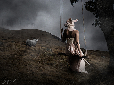 Slaughter art dark fantasy photomanipulation photoshop surreal taiwan