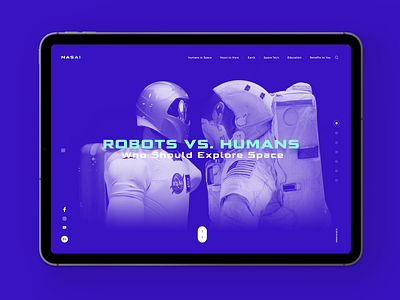 Artificial Intelligence in Space app apps artificial intelligence behance colors design dribbble earth human illustration interface ios ipadpro minimal nasa space ui uiux ux web