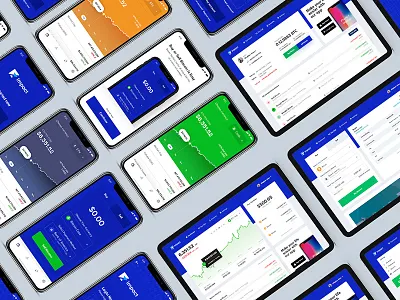 Impact — a crypto platform app app design bank bitcoin bitcoin services btc case study cash chart charts crypto crypto trading crypto wallet dashboard gif iphonex market data money ui ux
