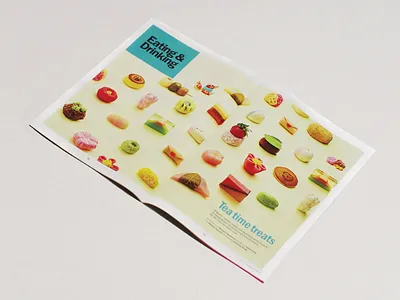 Time Out Tokyo Sushi feature design direction editorial design layout