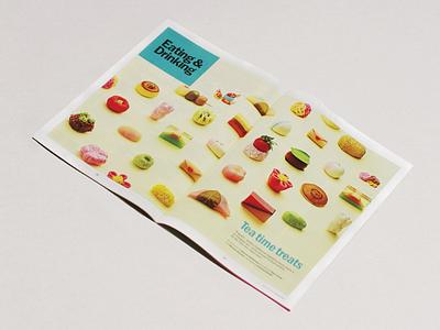 Time Out Tokyo Sushi feature design direction editorial design layout