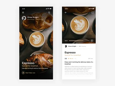 App Coffeevideo coffee espresso video