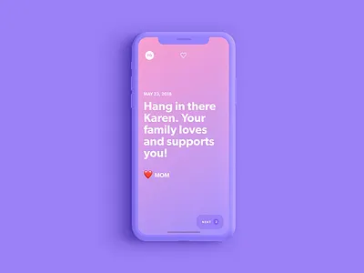 Zero by Ro: Mobile Concepts 2 cessation gradient health health app ios mens mobile quit roman smoking ui ux