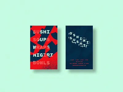 Sushi Business Card