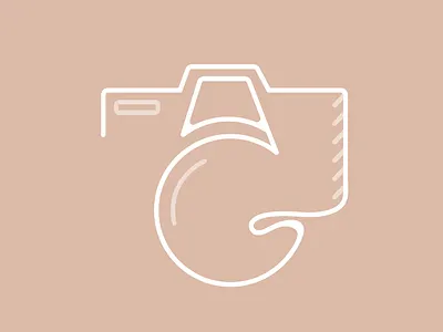 Photography Logo Concept abstract business concept conceptlogo line lineart logo modern navy organic photo photography pink romantic