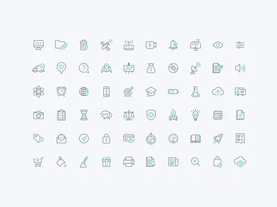 Icon Family app branding design flat icon icons illustration logo ui ux vector web website