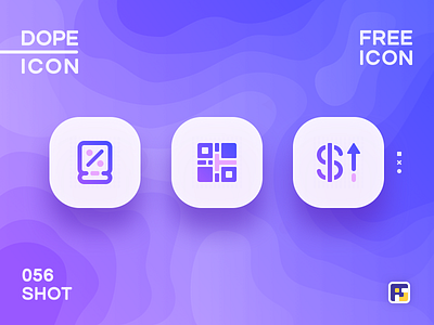 Dopeicon - Icon Showcase 056 animation app black friday branding coupon design dopeicon flat freebies icon illustration logo qr code type typography ui ux vector web website