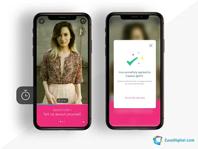 Giggers - Gig economy job marketplace app app design design gig economy great design job marketplace mobile app ui user experience design ux design video interview