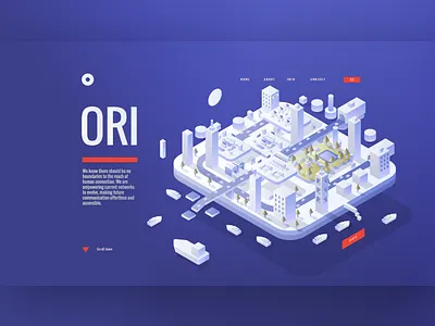 Earth 3d buildings car cars city earth illustration isometric isometric design isometry road town web webdesign