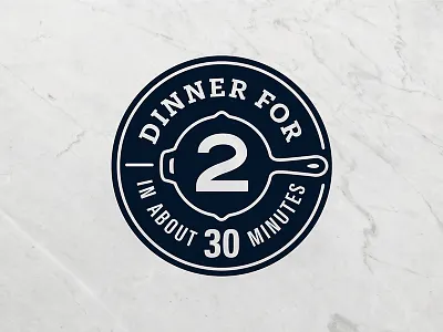 Amazon Meal Kits Badge amazon amazon meal kits badge branding dinner dinner for two quick