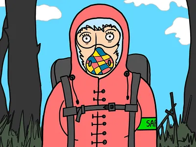 Dr. Minerva Watkins air quality apple pencil cartoon character future hand drawn illustration ipad pro procreate