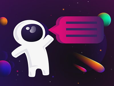 netbox - Illustrations brand branding clean cosmonaut design graphic icon idendity illustration logo options photo rocket space space art spaceship stars television ufo vector