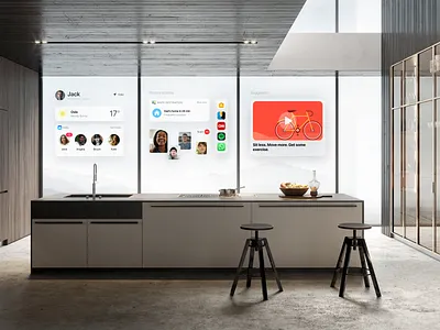 Living 🔲 card dribbble facetime gesture home house interactions invites invites giveaway ios iot kitchen mail maps patterns people ui voice