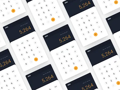 Dieter Rams Digital Calculator App app animation braun calculator calculator app dailyui dailyui 004 dieter rams german product swiss ui ui 100 ui ux ux ux designer