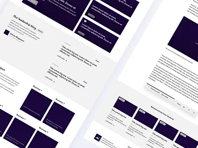 UX and modular system design for Octopus Group branding design desktop finance landing minimalism modern property ui ux web webpage white