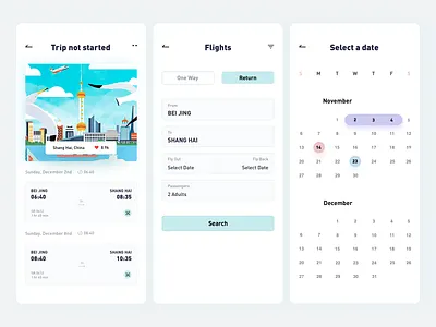 Zhen app ticket travel
