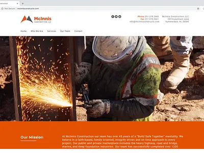 McInnis Construction Website copyediting copywriting design graphic design lovely photography ui ux design ui ux ux ui ux ui design web design web design agency web design company website website design website design company