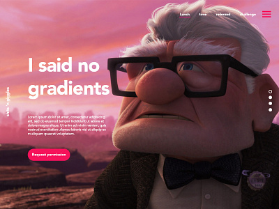 But why though ☹ landing page rebound rebounds ui ux web webdesign