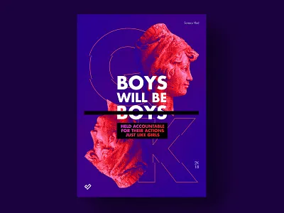 Activism poster accountable activism activist boys equal rights equality girls poster statues