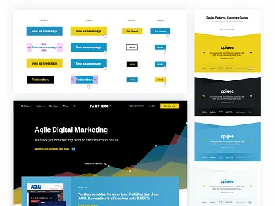 Pantheon.io Redesign drupal hosting marketing site