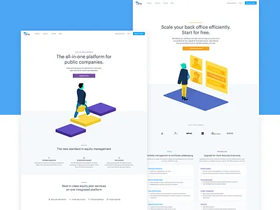 Carta Business Units app brand branding business design finance fintech flat icon illustration isometric minimalism typography ui vector