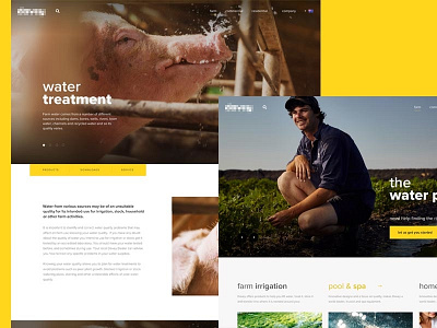 Concept for water pump company argiculture farm irrigation pumps water