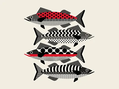 Codpiece beige black design geometric icon illustration red vector