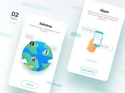 illustrations ui 品牌 插图 设计