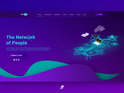 PEOPLE CONNECT DESIGN - 2018 branding connect connecting design flat graphic art icon illustration logo minimal modern people simple ui web webdesign website website banner website concept website creator