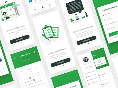 Team Planning App app color colour dailyui dribbble invite invitation invite ui user interface ux