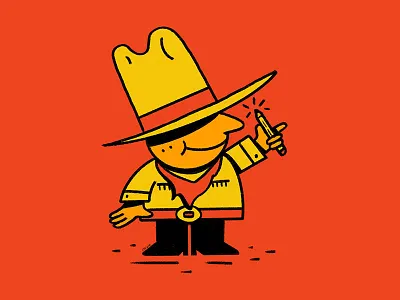 Draw! character cowboy draw illustration ipadpro pencil procreate red dead western