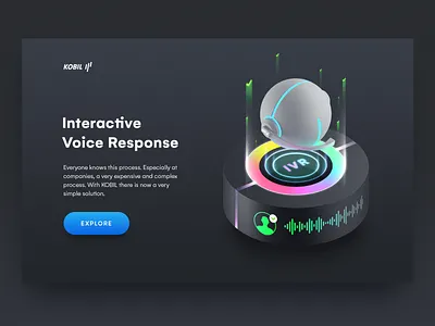 User Authentication by Phone art branding business illustration crypto data center gradient home page icon identity illustration illustration design kobil layers protection security system ui vector web web illustration