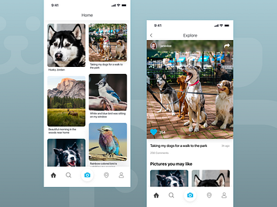 Social Network accurate design app app concept appdesign design ios mobile ui ux
